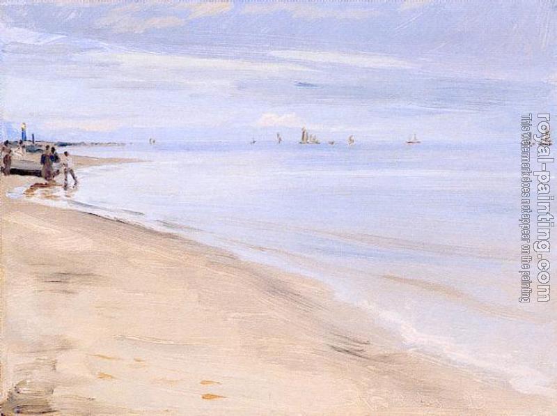 Peder Severin Kroyer : Playa de Skagen Peder Severin Kroyer : Playa de Skagen